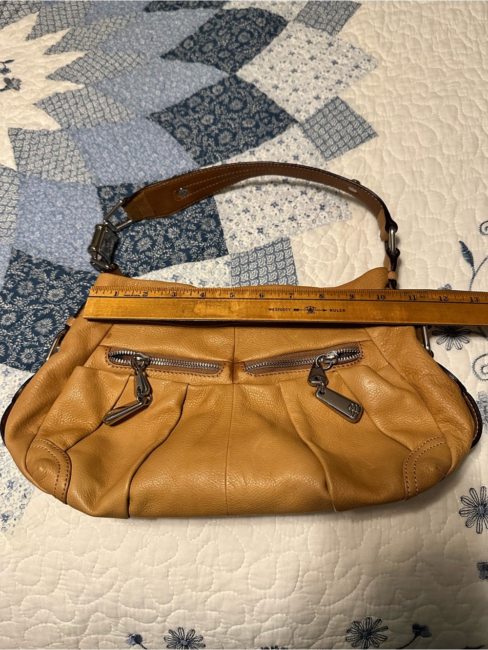 B Makowsky genuine leather lady’s bag purse dust bag is included - Picture 12 of 14